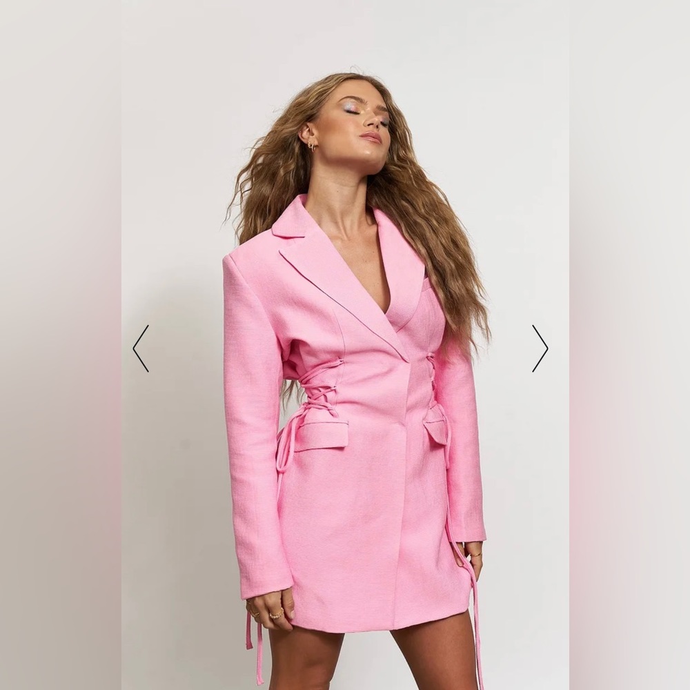 NA-KD Lacing Detail Blazer Dress, BRAND NEW, NEVER WORN